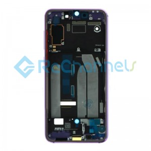 For Xiaomi MI 9 SE Front Housing Replacement - Purple - Grade S+