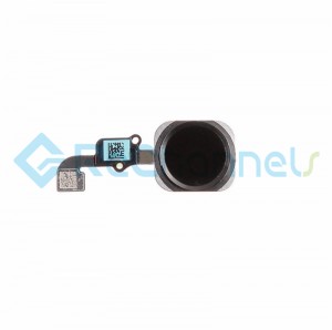 For Apple iPhone 6/iPhone 6 Plus Home Button Assembly with Flex Cable Ribbon Replacement - Black - Grade S+
