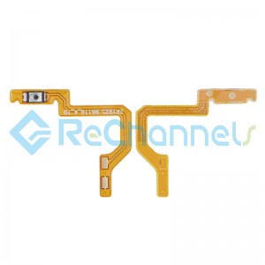 For Samsung Galaxy A10s SM-A107 Power Button Flex Cable Replacement - Grade S+