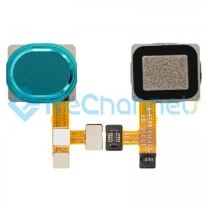 For Samsung Galaxy A21 SM-A215 Fingerprint Sensor Flex Cable Replacement - Green - Grade S+