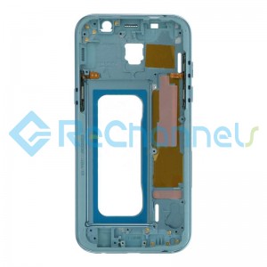 For Samsung Galaxy A5 2017 SM-A520 Front Housing Replacement - Blue - Grade S+