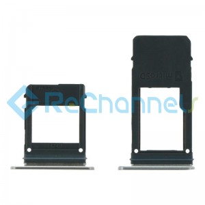 For Samsung Galaxy A5 2017 SM-A520 SD and SIM Card Tray Replacement (Single SIM) - Gold - Grade S+