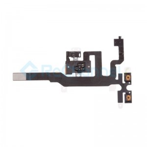 For Apple iPhone 4S Audio Flex Cable Ribbon Replacement - Black - Grade R