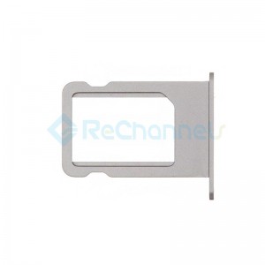 For Apple iPhone 5S/SE SIM Card Tray Replacement - Gray - Grade S+