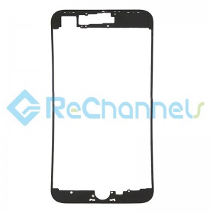 For Apple iPhone 8 Plus Digitizer Frame Replacement - Black - Grade S+