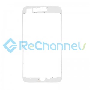 For Apple iPhone 8 Plus Digitizer Frame Replacement - White - Grade S+