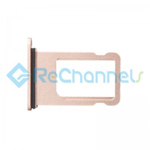 For Apple iPhone 8 Plus SIM Card Tray Replacement - Rose Gold - Grade S+