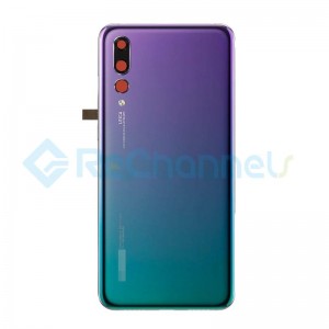 For Huawei P20 Pro Battery Door Replacement - Twilight - Grade S+ 