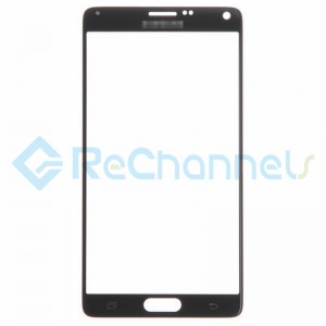 For Samsung Galaxy Note 4 Series Glass Lens Replacement - Black - Grade S+