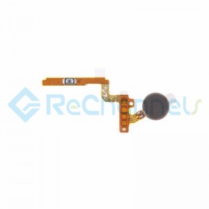 For Samsung Galaxy Note 4 Series Power Button Flex Cable Ribbon with Vibrating Motor Replacement - Grade S+