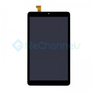 For Samsung Galaxy Tab A 8.0 (2018) SM-T387 LCD Screen and Digitizer Assembly Replacement - Black - Grade S+