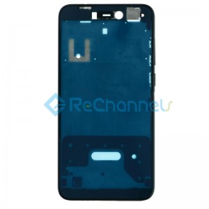 For Huawei Honor 8 Lite Front Housing Replacement - Black - Grade S+