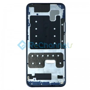 For Huawei Honor 9X Front Housing Replacement - Blue - Grade S+