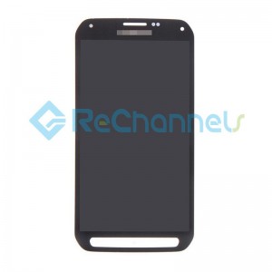 For Samsung Galaxy S5 Active LCD Screen and Digitizer Assembly Replacement - Black - Grade	 S+	