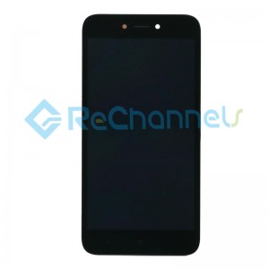 For Xiaomi Redmi Go LCD Screen and Digitizer Assembly with Front Housing Replacement - Black - Grade S