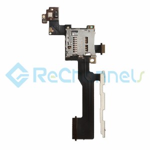 For HTC One M9 SD Card Reader Contact with Flex Cable Ribbon Replacement - Grade S+