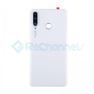 For Huawei P30 Lite Battery Door Replacement (48MP) - Pearl White - Grade S+