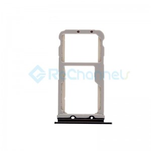 For Huawei Honor 9 SIM Card Tray Replacement - Black - Grade S+