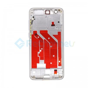 For Huawei Honor 9 Front Housing LCD Frame Bezel Plate Replacement - Gray - Grade S+