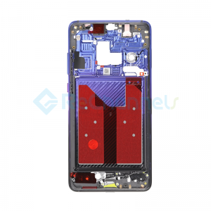 For Huawei Mate 20 Front Housing LCD Frame Bezel Plate Replacement -Twilight - Grade S+