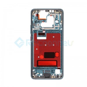 For Huawei Mate 20 Pro Front Housing LCD Frame Bezel Plate Replacement - Emerald Green - Grade S+