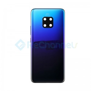 For Huawei Mate 20 Pro Battery Door Replacement - Twilight - Grade S+