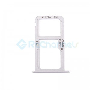 For Huawei Mate 9 SIM Card Tray Replacement - Silver - Grade S+