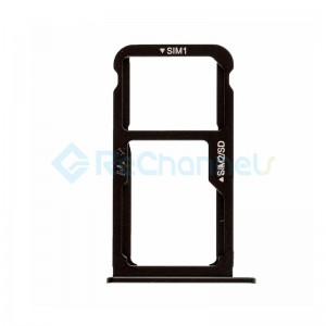 For Huawei P10 SIM Card Tray Replacement - Black - Grade S+