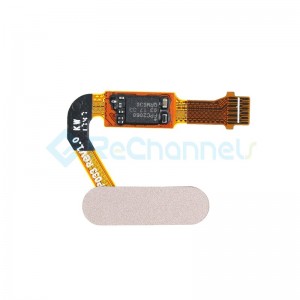 For Huawei P20 Home Button Flex Cable Replacement - Gold - Grade S+