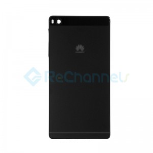 For Huawei P8 Rear Housing Replacement - Black - Grade S+