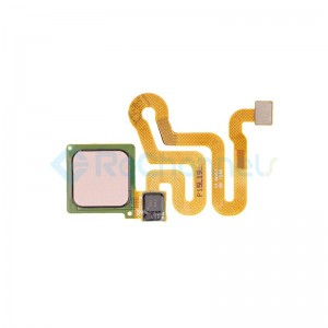 For Huawei P9 Home Button 3D Fingerprint Flex Cable Assembly Replacement - Rose Gold - Grade S+