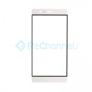For Huawei P9 Plus Front Glass Lens Replacement - White - Grade S+