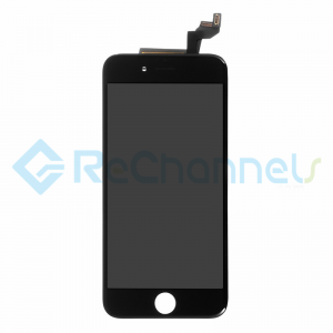 For Apple iPhone 6S LCD Screen and Digitizer Assembly Replacement - Black - Grade S+
