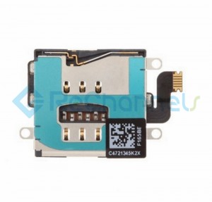 For Apple The New iPad (iPad 3) SIM Card Reader Contact with Bracket Replacement (Wifi+Cellular) - Grade S+	