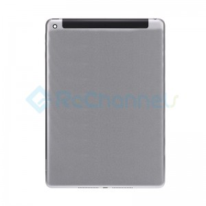 For iPad (5th Gen) Rear Housing Replacement (Wi-Fi + Cellular) - Space Gray - Grade S