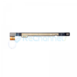 For iPad (5th Gen) Audio Earphone Jack Flex Cable Replacement - White - Grade S+