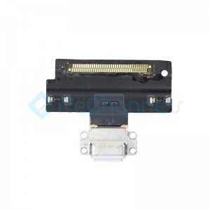 For iPad Air 3 Charging Connector Flex Cable Replacement - White - Grade S+
