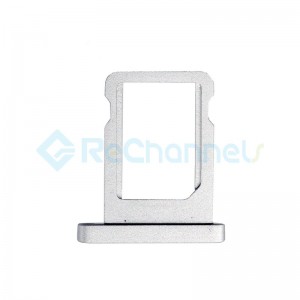 For Apple iPad Mini 3 SIM Card Tray Replacement - Silver- Grade S