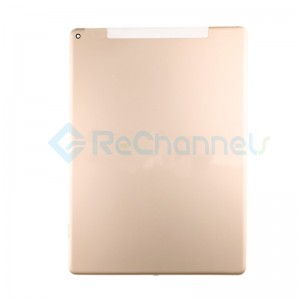 For iPad Pro 12.9 (1st Gen) Rear Housing Replacement (Wi-Fi + Cellular) - Gold - Grade S