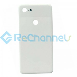 For Google Pixel 3a XL Battery Door Replacement - White - Grade S+