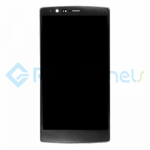 For LG G4 LCD screen and Digitizer Assembly with Front Housing Replacement - Black - Grade S