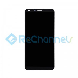 For LG Q6 LCD Screen and Digitizer Assembly Replacement - Black - Grade S+