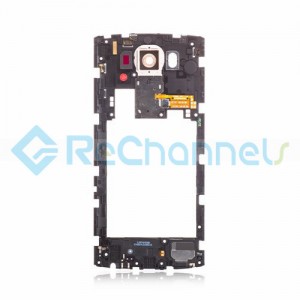 For LG V10 Rear Housing Assembly Replacement - Gold - Grade S+