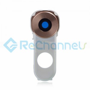 For LG V10 Camera Lens Replacement - White - Grade S+
