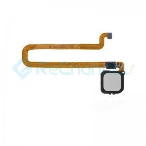 For Huawei Mate 8 Fingerprint Sensor Flex Cable Ribbon Replacement - Silver - Grade S+