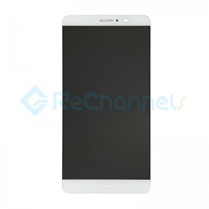 For Huawei Mate 9 LCD Screen and Digitizer Assembly with Front Housing Replacement - White - Grade S