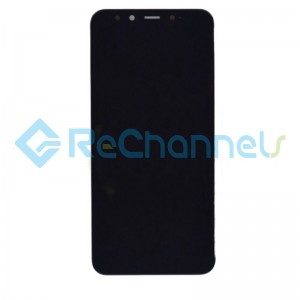 For Xiaomi Mi 6 LCD Screen and Digitizer Assembly with Front Housing Replacement - Black - Grade S+