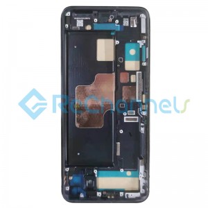 For Xiaomi Mi 10 Ultra Front Housing Replacement - Black - Grade S+