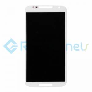 For Motorola Moto X (2nd Gen) LCD Screen and Digitizer Assembly Replacement - White - Grade S+	