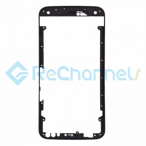 For Motorola Moto X Style Front Housing Replacement - Black - Grade S+